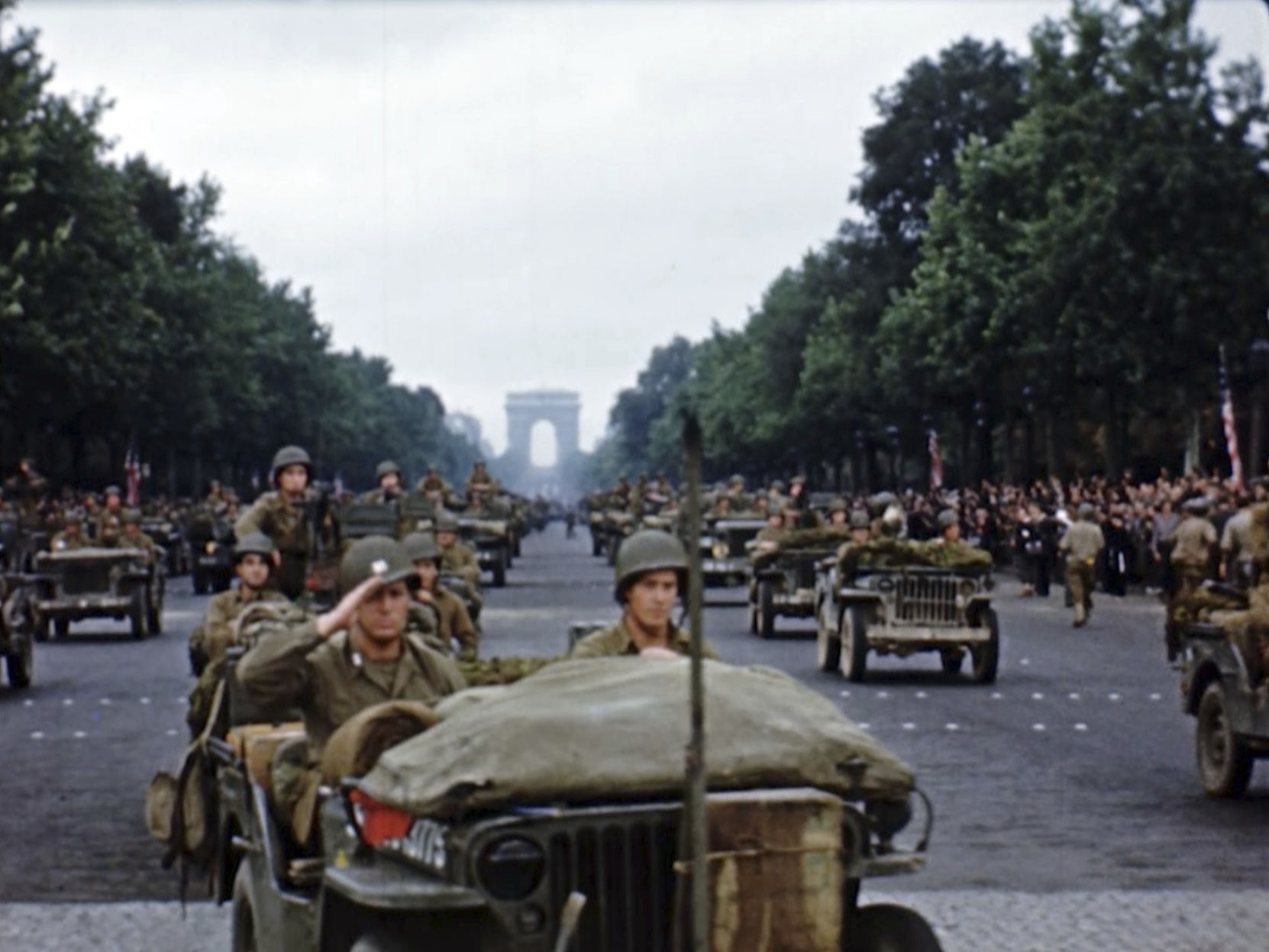 D-Day in color